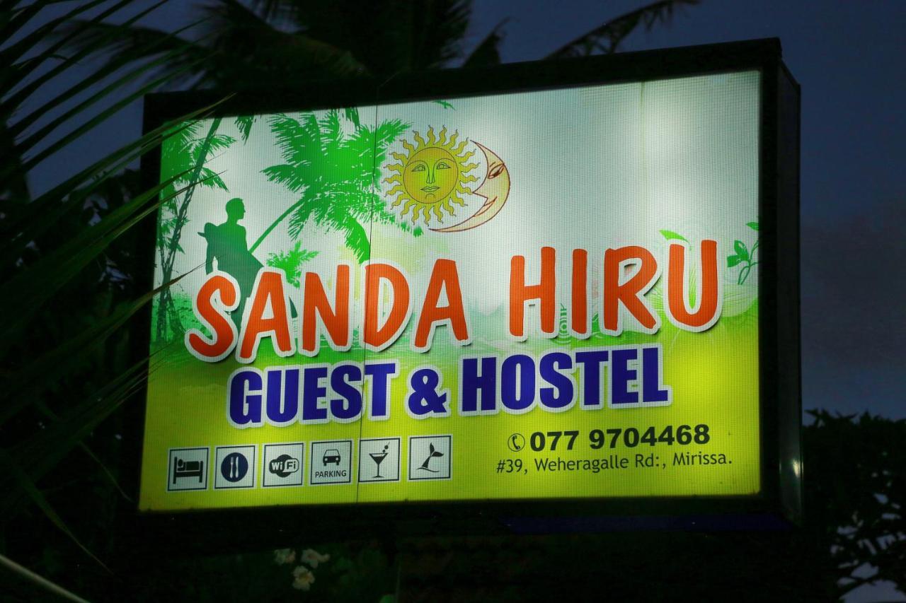 Sanda Hiru Guest Bed and Breakfast Mirissa Exteriör bild